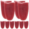 Balacoo 10pcs Fake Tongue Prop, Realistic Human Organ Prop Fake