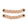 Brute Strength - Leather Handles for Furniture - Braided -