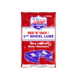 Lucas Oil 10676 Red N Tacky 5th Wheel Lube - 2.5 Ounce Packet