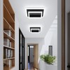 EIDISUNY Modern LED Ceiling Light, Hallway Flush Mount Ceiling Light,