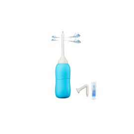 Shower for Intercourse, Butt Shower for Women - 220 ml Butt Shower with Double Nozzle Intimate Care Women's Intimate Shower Puerperium Enema Device Intestinal Cleansing Enema for Intestinal Rinse Shower for Men and Women