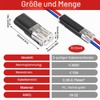 Car Cable Connectors Waterproof 2-Pin Cable Connector 12 V Pack