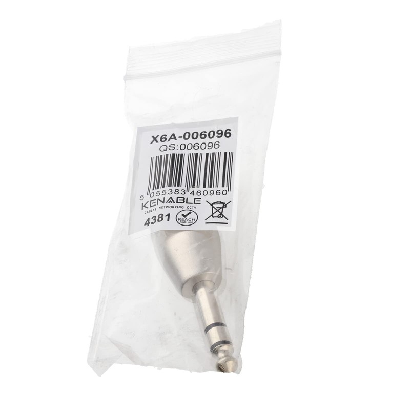 kenable XLR Male Plug 3 Pins to 6.35mm TRS Balanced