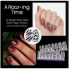 Color Street Nail Strips A Roaring Time Clear Overlay C53