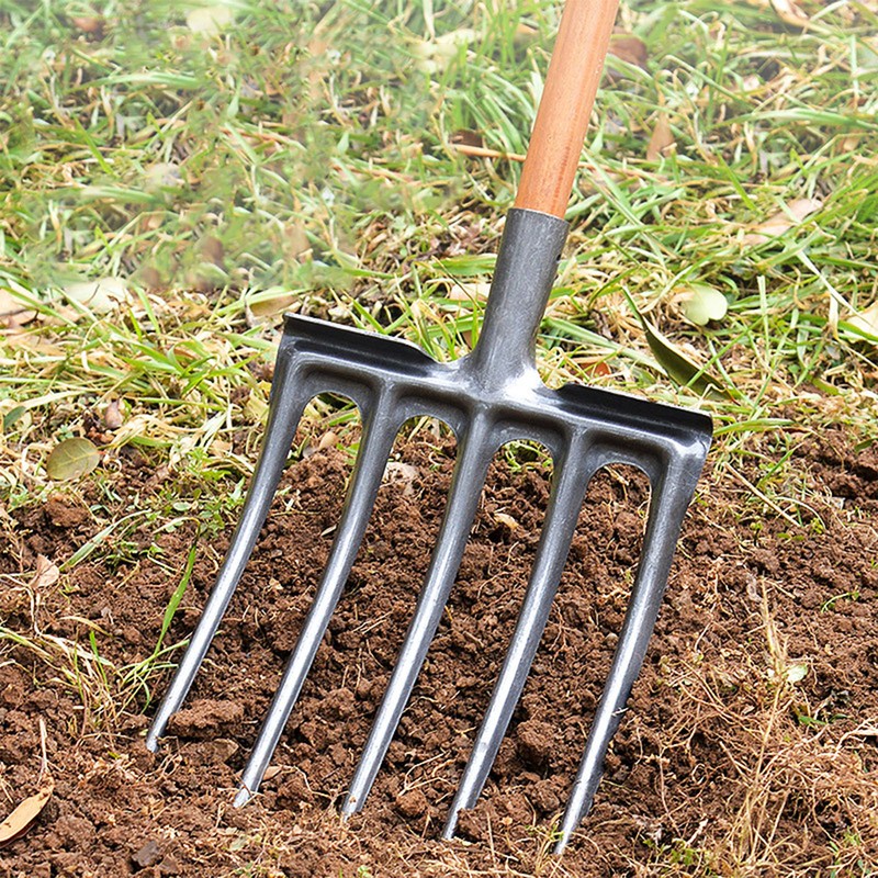 Digging Fork High Carbon Steel Strong Strength Corrosion Prevention Anti