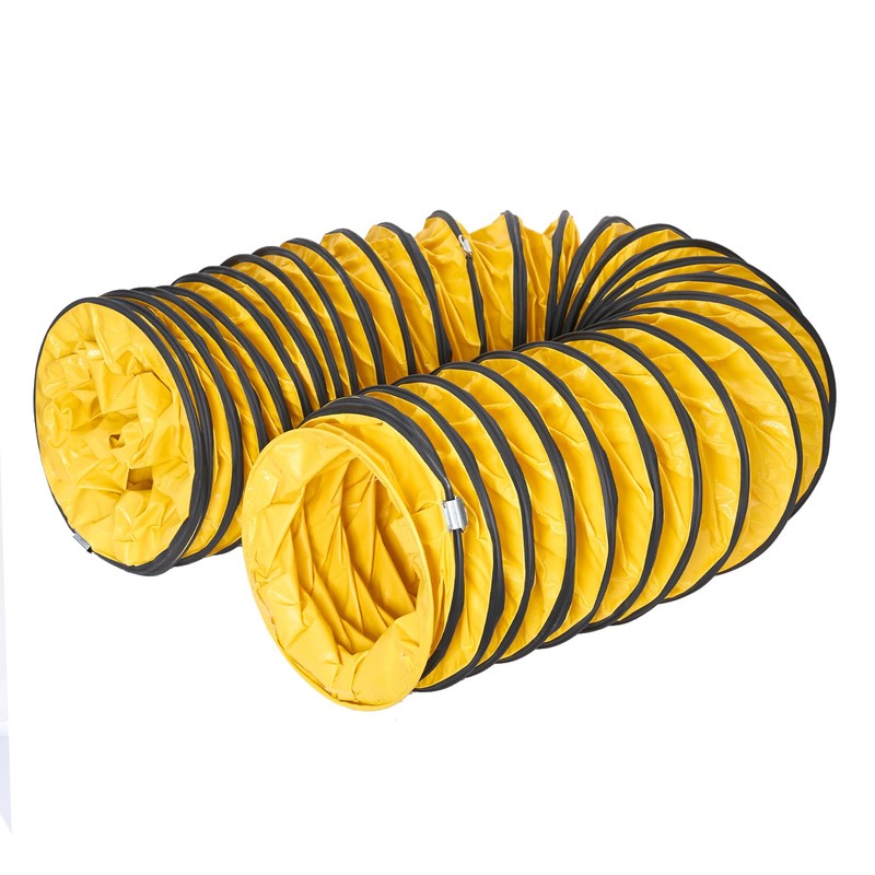 Ducting Hose PVC Flexible Duct Hosing with Adjustable Rope S