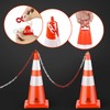 RoadHero 10 Pack Traffic Cones 28 Inch Safety Cones with