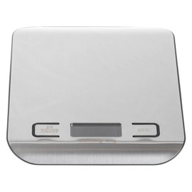 Digital Food Scale – 11 LB Capacity, Tare Function, Stainless Steel, LCD Display, 2 AA Batteries Included, Ideal for Cooking, Baking, and Kitchen Use