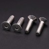 #10-24 x 1 inch Flat Head Socket Cap Screws 50