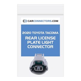 Rear License Plate Light Connector for 2020 Toyota Tacoma