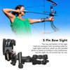 Alien Metal 5 Pin Bow Sight Aluminum Alloy Archery Sight