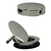 Westbrass Standard Trim for Cable Drive Bath Waste, Stainless Steel,