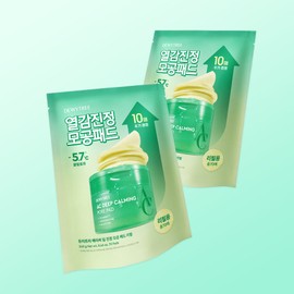 Deweytree [Dewytree] AC deep soothing pore pad refill 70 sheets 2 / [듀이트리] AC 딥 진정 모공 패드 리필 70매 2개