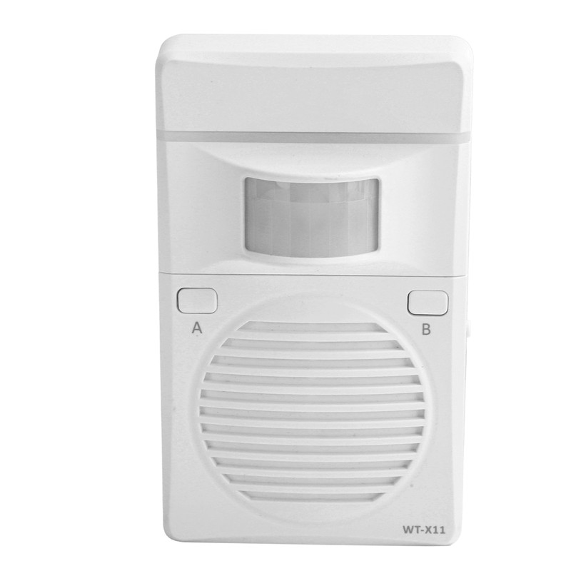 WT‑X11 Rechargeable Sensor Detector Voice Reminder Doorbell Sound Speaker 110‑240V