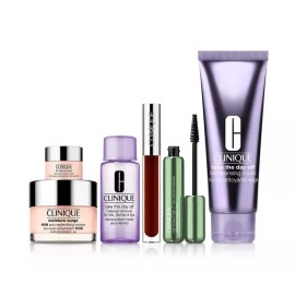 Clinique Ready Set Refresh Skincare Makeup Gift Set 6 in 1 NEW