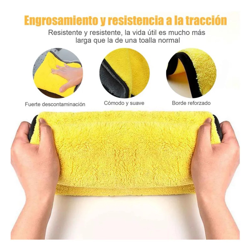 Paño de limpieza ALIENTO DEL VIENTO ADV9089723 franela 5 u