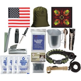 Rothco Zombie Apocalypse Disaster Kit - Emergency Preparedness Survival Walker Defense