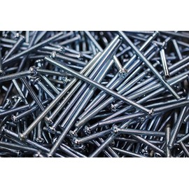 (300) Combo Drive 8-32 x 3-1/2 Slotted Phillips Round Head Machine Screw #8 Zinc