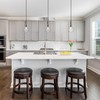 LALUZ Pendant Light Kitchen Island, 1-Light Farmhouse Kitchen Island Lights