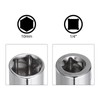 TOP-VIGOR 6Pcs 6-Point Shallow Socket, 1/4" Drive 10mm Shallow Socket