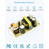 ALITOVE Security Camera Power Supply Adpter 12V 2A with 4