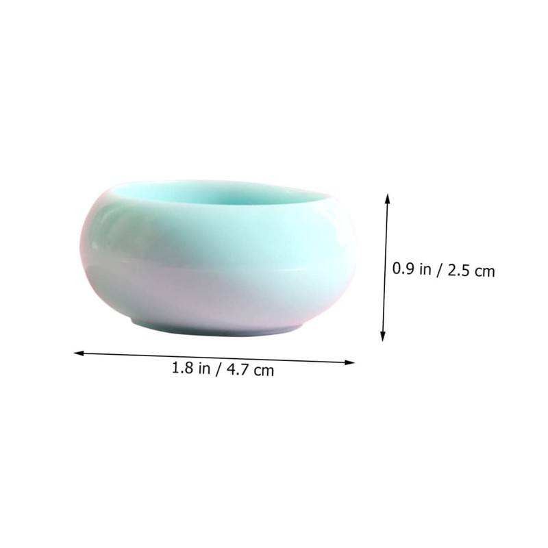 SAFIGLE 1Set Nail Brush Wash Cup with Nail Holders Durable
