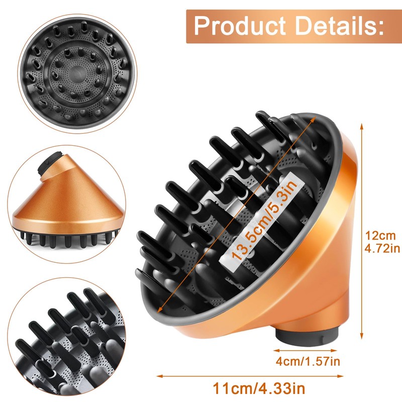 KiimSin Upgrade Diffusor Aufsätze für Dyson Airwrap Styler HS01 HS03