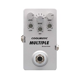 Coolmusic A-MT6 Digital Distortion Guitar Effect Pedal with 6 distortions