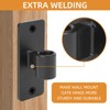 2 Pack Heavy Duty Gate Hinges Black Wall Mount Gate