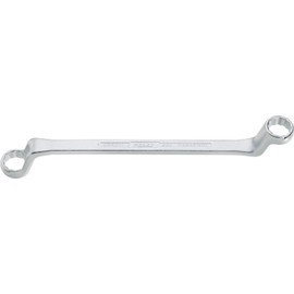 HAZET Double Mouth Glasses Wrench (75 Degree Deep Offset) 1.1 x 1.3 inches (27 x 32 mm) 63027X32
