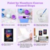 MOGTAA Paint by Numbers Adults with Frame, Painting by Numbers