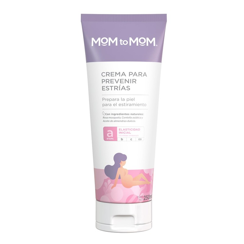 MOM to MOM Crema para Prevenir Estrías ETAPA a 250ml