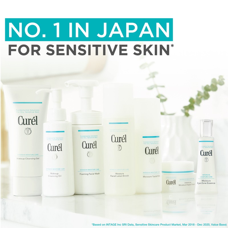 Curel Hydrating Face Toner, Water Essence for Dry, Sensitive Skin
