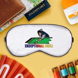 'The Billiard King' Sleep/Travel Eye Mask (EY00022642)