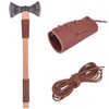 Leather Axe Handle Protection Covers, Axe Guard Wrap, Axe Collar
