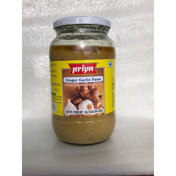 Priya Ginger Garlic Paste | A Perfect Blend of Ginger