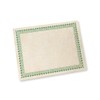Green Border Paper Certificates - 100 CT