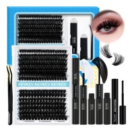 Kev Kit De Extensiones De Pestañas 3d Volumen Con Accesorios