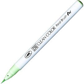 Zig Clean Color Real Brush Marker Pen 049 Green Shadow