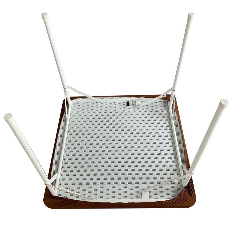 Monibana - Fundas de mesa cuadradas elásticas de elastano para