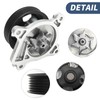 Saihisday 210103TA0B Water Pump with Gasket Kit, Replacement for Nissan