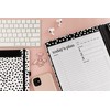 Steel Mill & Co Cute Clipboard Folio with Refillable Lined