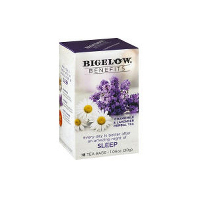 Bigelow Tea Chamomile and Lavender 18 Bags (Pack of 6)