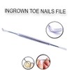 Toenail Lifter/Probe Podiatry Tools - German Forged - Blacks File,