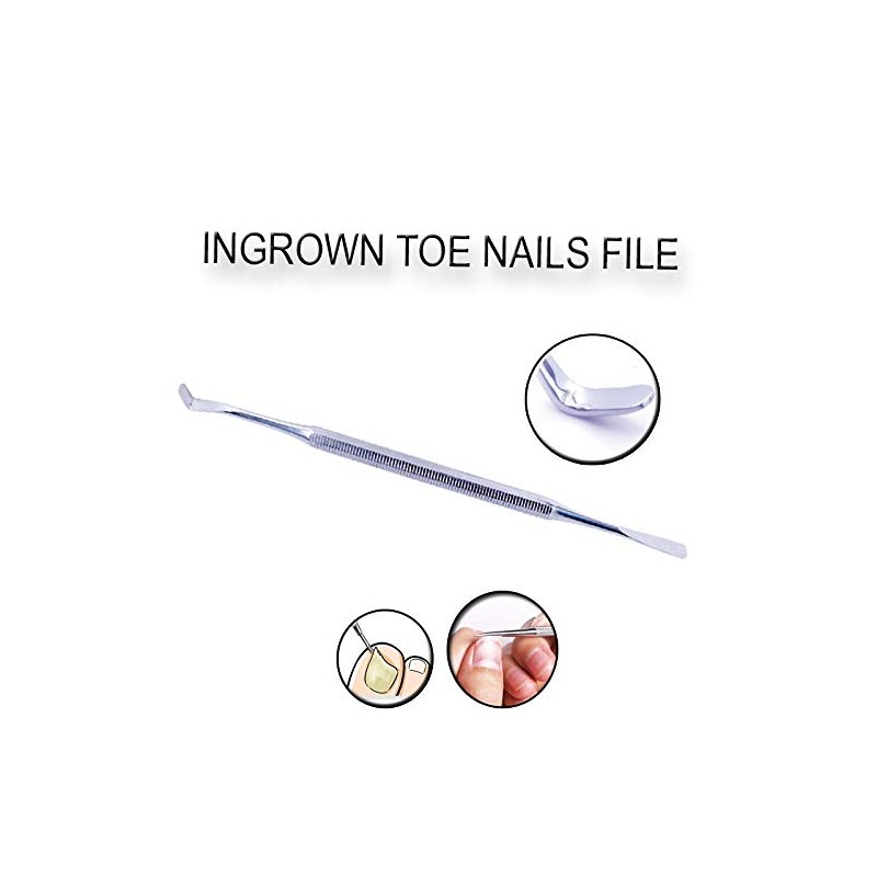 Toenail Lifter/Probe Podiatry Tools - German Forged - Blacks File,