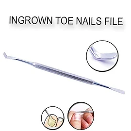 Toenail Lifter/Probe Podiatry Tools - German Forged - Blacks File, Double Edge Toe Nail Lifter/Swan Neck Probe Chiropodist Kit – Hospital Grade