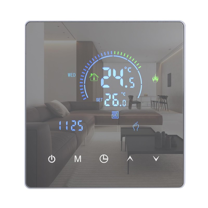 Decdeal Programmable Thermostat Floor Heating Thermostat 485 Modbus Thermostat WiFi