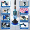 Cordless Power Drill Cleaning Tools Electric Spin Scrubber Extra Large