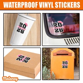 MAIANEY Senior 2026 Sticker, Class of 2026 Stickers, Waterproof Vinyl Decal, Gifts for Hard Hat, Car, Laptop, Helmet, Notebook, Cooler