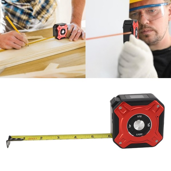 Bewinner 3-in-1 Measuring Tape - Digital Tape Measure with 5m